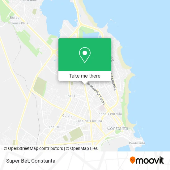 Super Bet map
