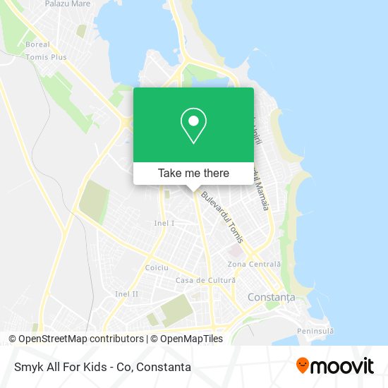 Smyk All For Kids - Co map
