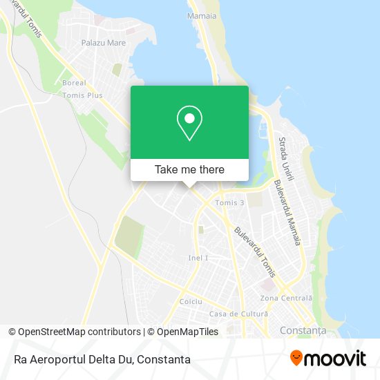 Ra Aeroportul Delta Du map