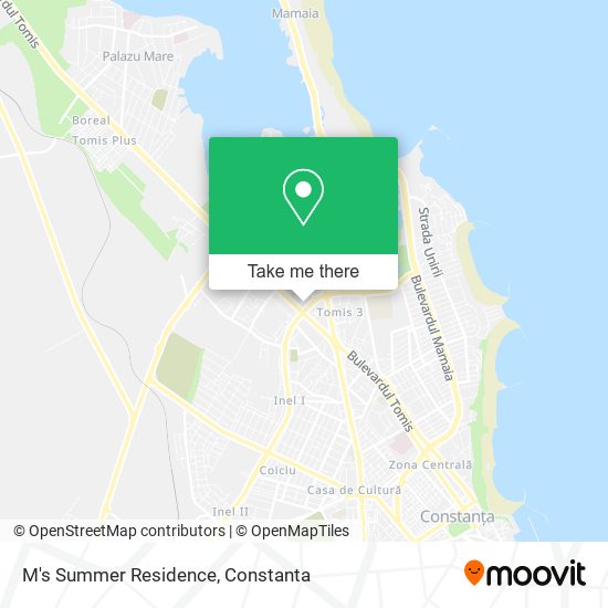 M's Summer Residence map