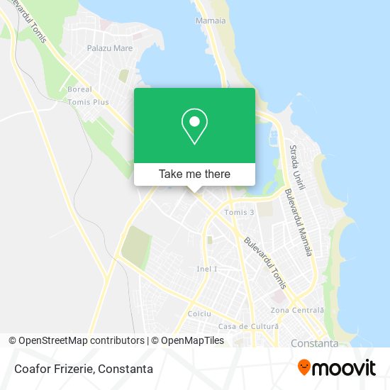 Coafor Frizerie map