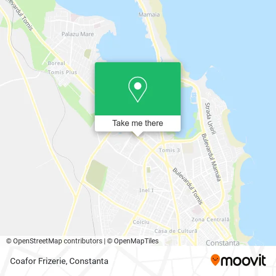 Coafor Frizerie map