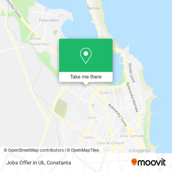 Jobs Offer in Uk map