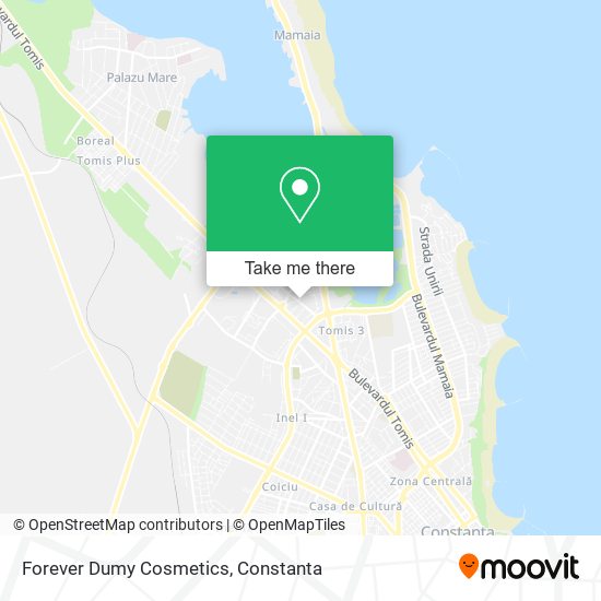 Forever Dumy Cosmetics map