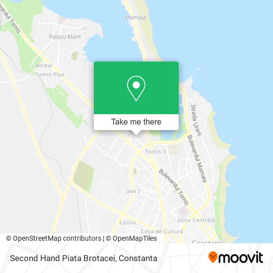 Second Hand Piata Brotacei map