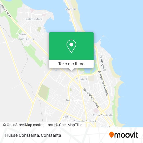 Husse Constanta map