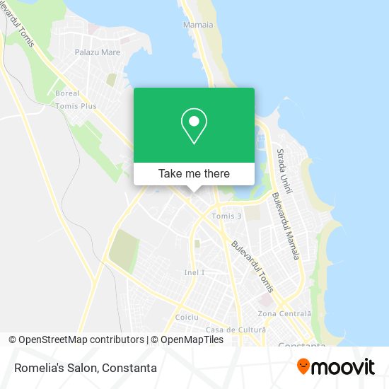 Romelia's Salon map