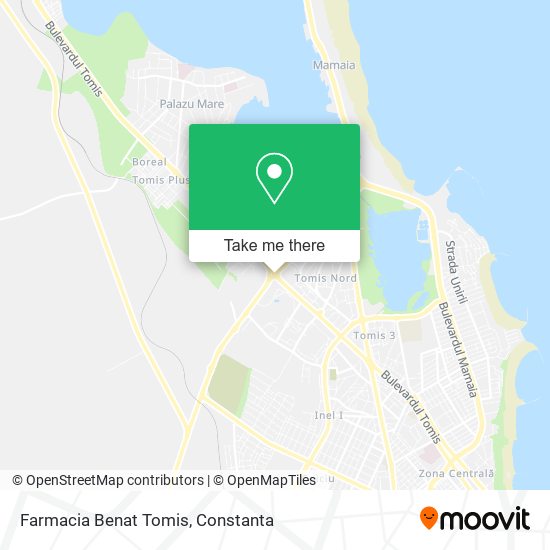 Farmacia Benat Tomis map
