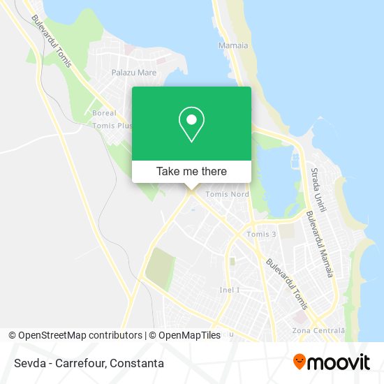 Sevda - Carrefour map