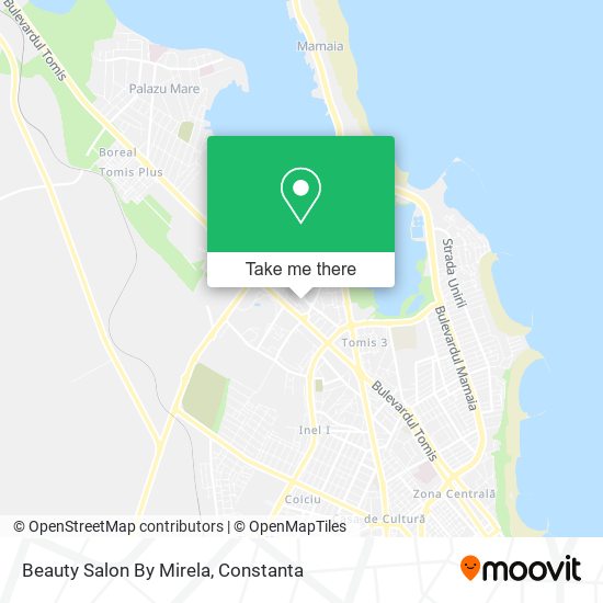 Beauty Salon By Mirela map