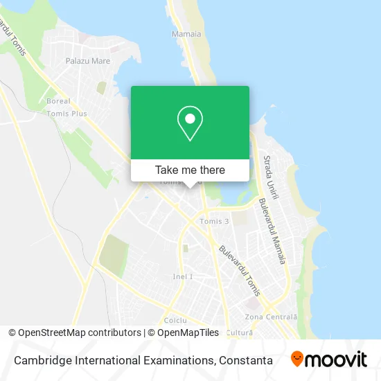 Cambridge International Examinations map