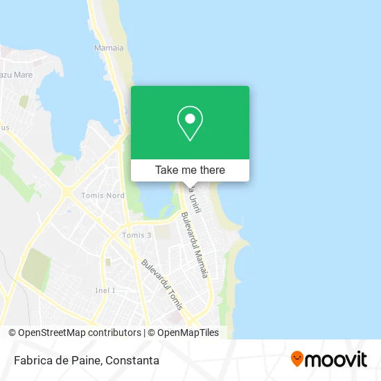 Fabrica de Paine map