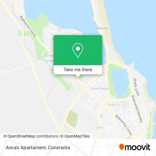Anca's Apartament map