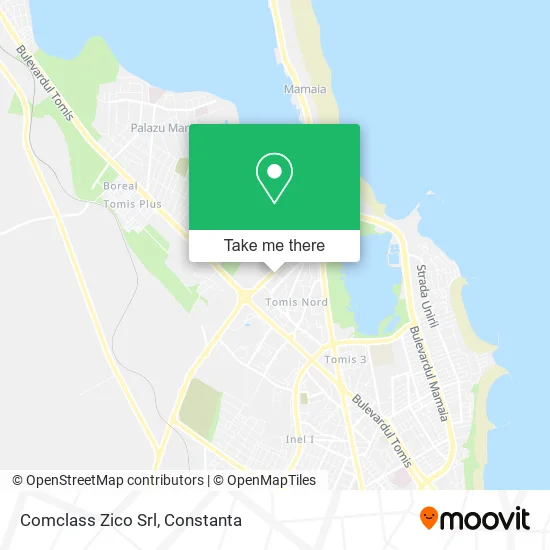 Comclass Zico Srl map