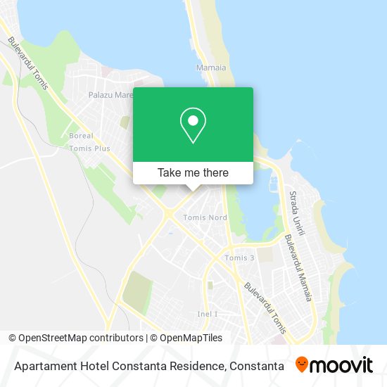 Apartament Hotel Constanta Residence map