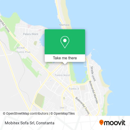 Mobitex Sofa Srl map