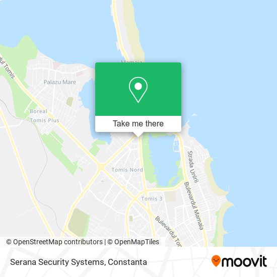 Serana Security Systems map