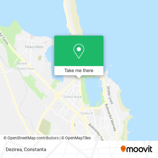 Dezirea map