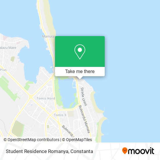 Student Residence Romanya map
