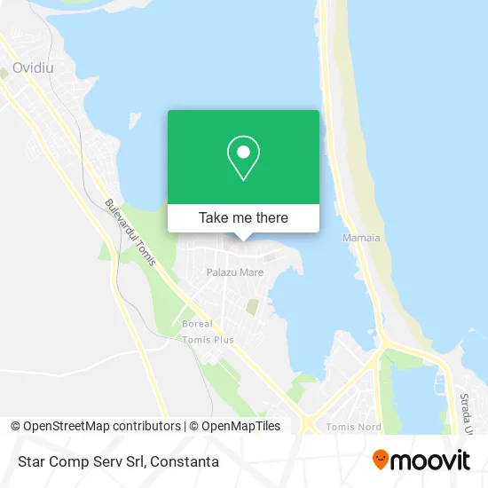 Star Comp Serv Srl map