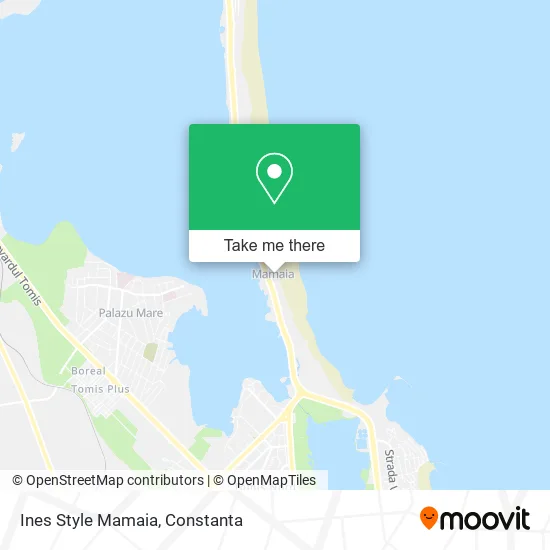 Ines Style Mamaia map