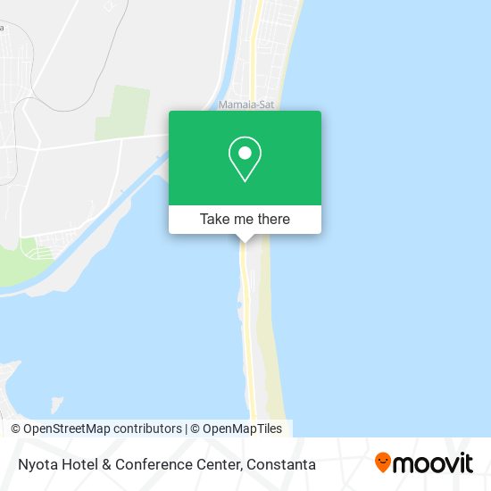 Nyota Hotel & Conference Center map