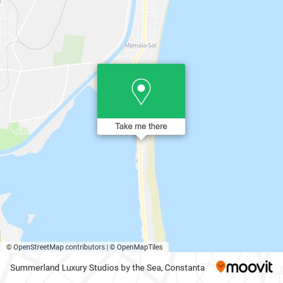 Summerland Luxury Studios by the Sea map