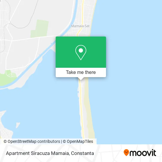 Apartment Siracuza Mamaia map