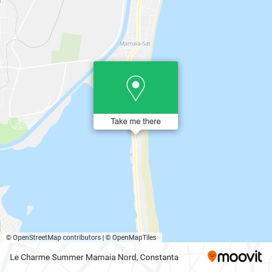 Le Charme Summer Mamaia Nord map