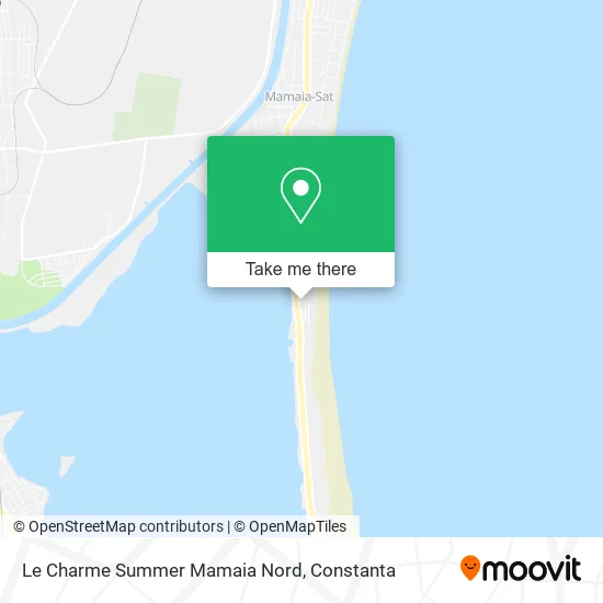 Le Charme Summer Mamaia Nord map