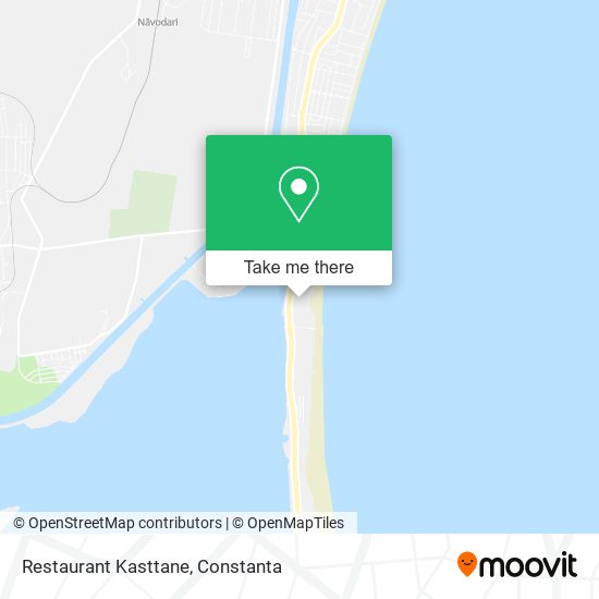 Restaurant Kasttane map