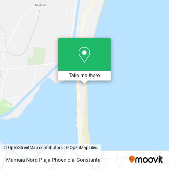Mamaia Nord Plaja Phoenicia map