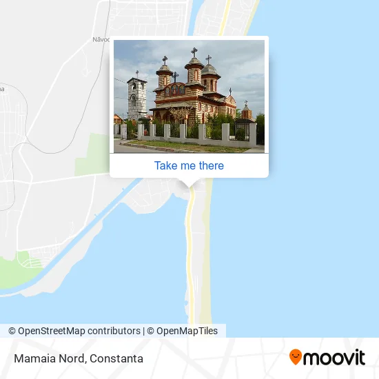Mamaia Nord map