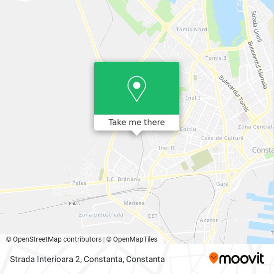 Strada Interioara 2, Constanta map