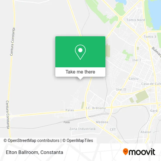 Elton Ballroom map