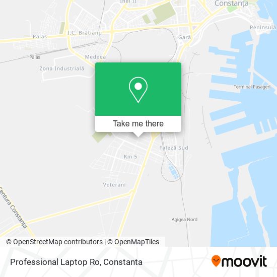 Professional Laptop Ro map