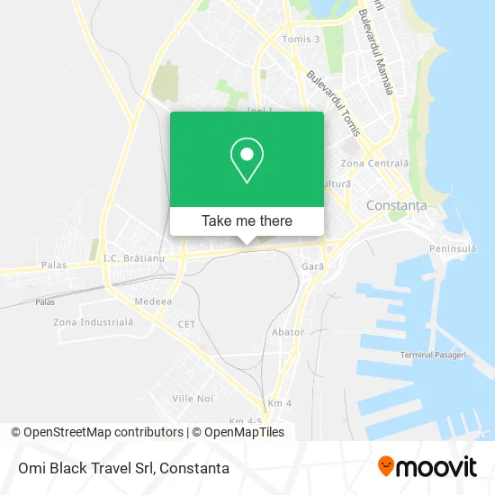 Omi Black Travel Srl map