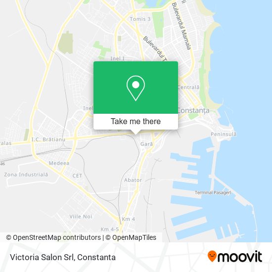 Victoria Salon Srl map