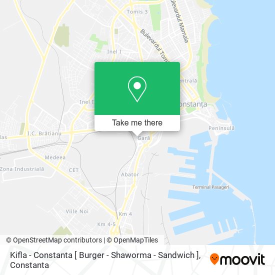 Kifla - Constanta [ Burger - Shaworma - Sandwich ] map