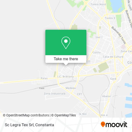 Sc Legra Tex Srl map