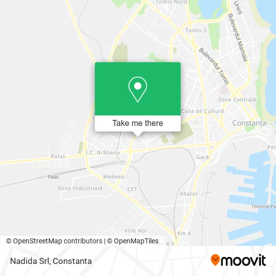 Nadida Srl map