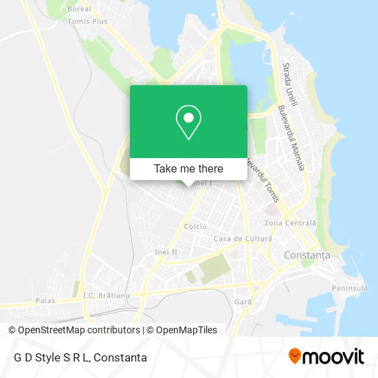 G D Style S R L map