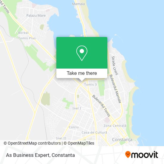 As Business Expert map