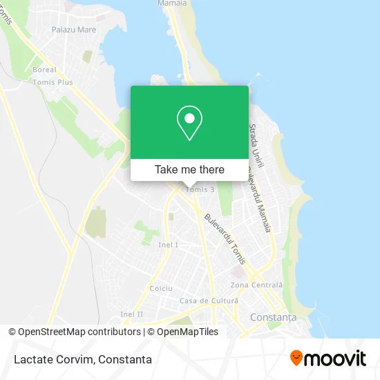 Lactate Corvim map