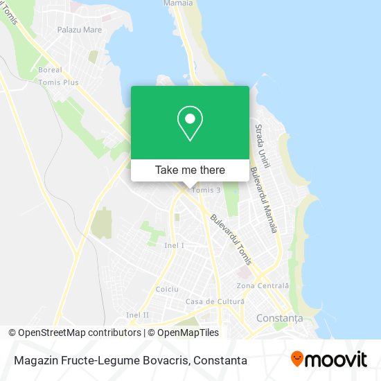Magazin Fructe-Legume Bovacris map