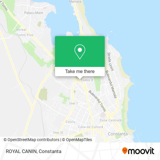 ROYAL CANIN map