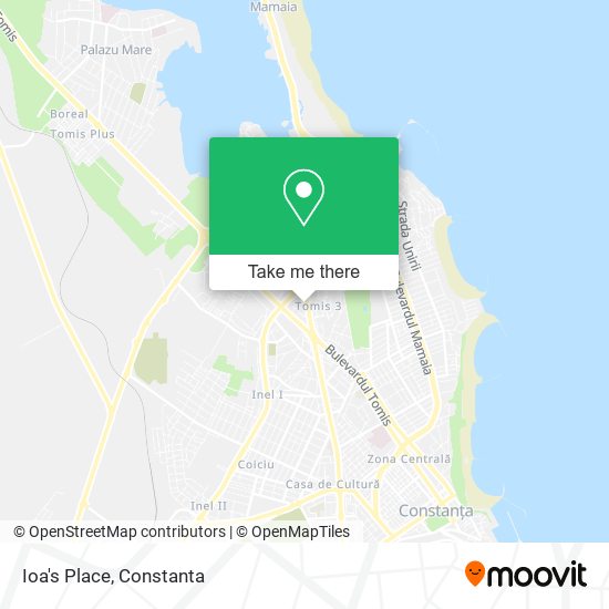 Ioa's Place map