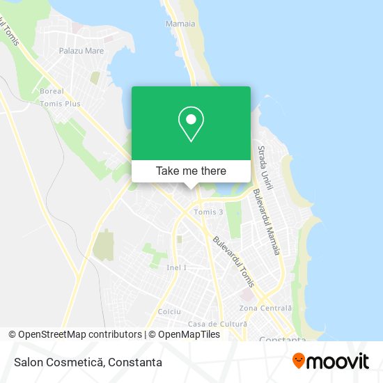 Salon Cosmetică map