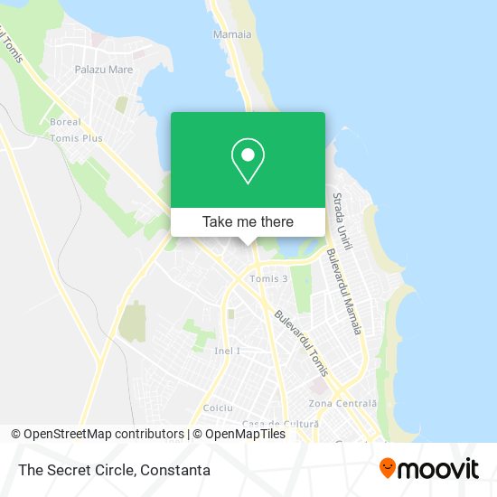The Secret Circle map