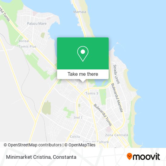 Minimarket Cristina map